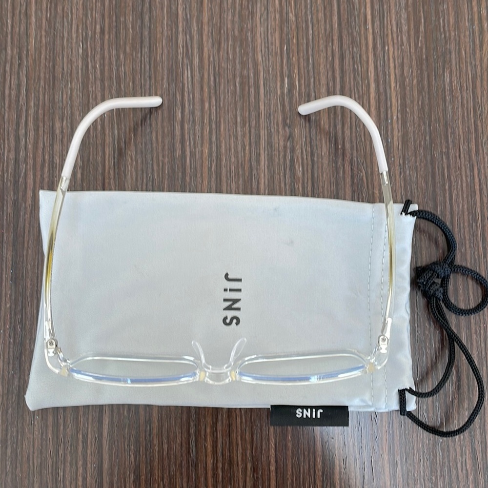 JINS PC Airframes Blueblocking glasses - Picture 4 of 6